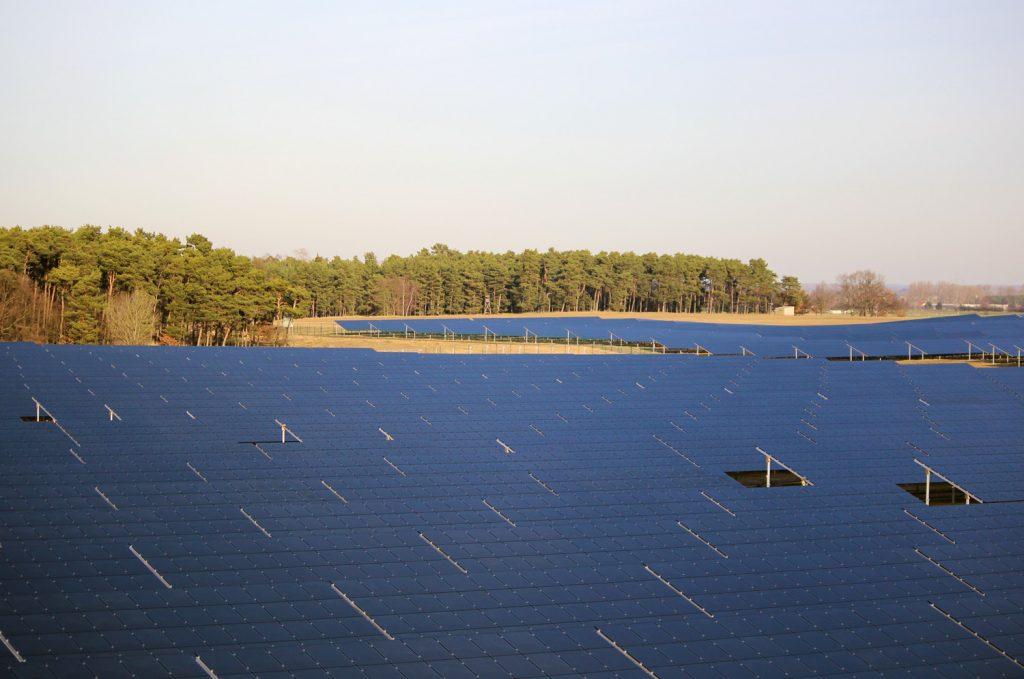 The newly completed Solar Frontier and BELECTRIC thin-film power plant 