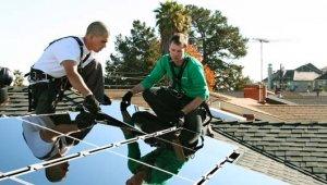 A solar installation on a San Mateo home. Photo Credit: SolarCity