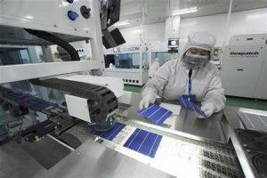 An employee at LDK Solar in Hefei. Photo Credit: Reuters
