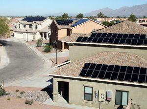 A SolarCity installation at Davis-Monthan Air Force Base in Tucson, AZ. Photo: SolarCity