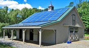 horse-barns-high-profile-36x36-overhangs-and-solar-panels-in-pennsylvania