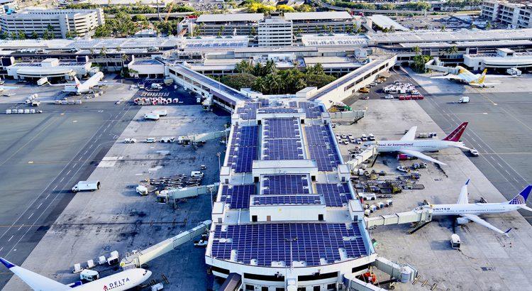 fotovoltaico in aeroporto